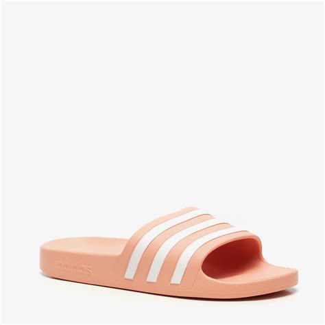 adidas slippers wit roze|Roze adidas Slippers voor dames online kopen .